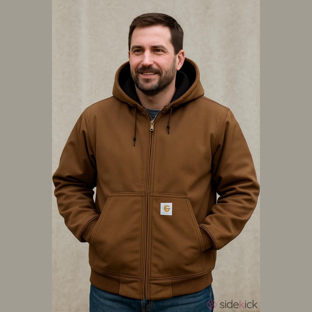 Carhartt Men's Big and Tall Super Dux‎ Sherpa-Lined Jacket Size 2XL